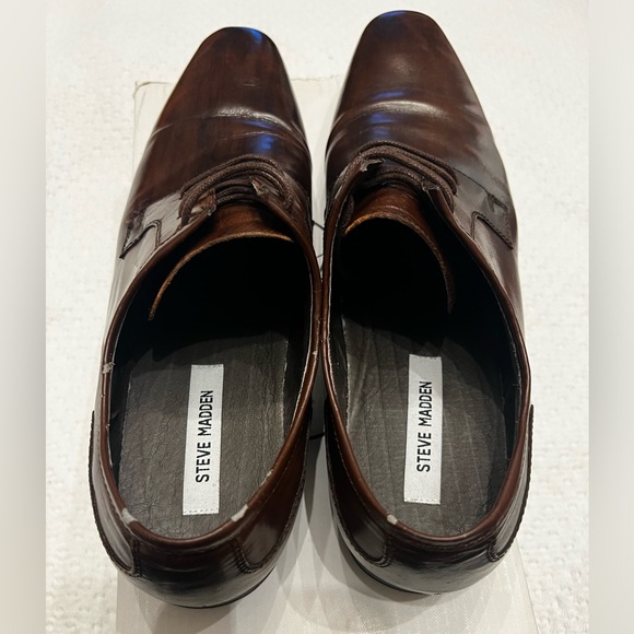 Men’s Steve Madden Desmond Oxford Shoes, 11, Tan - Picture 8 of 10